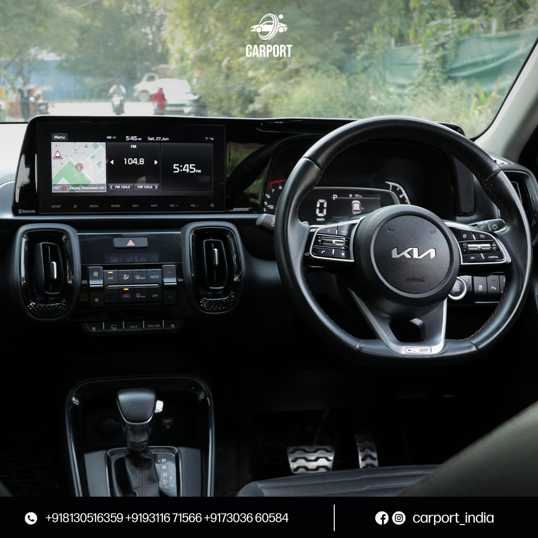 Used KIA SONET 2021 G1.0T 7DCT GTX PLUS black - photo 4