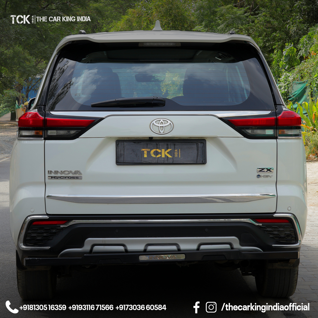 Used TOYOTA INNOVA HYCROSS ZX(O) 2025 white - photo 9